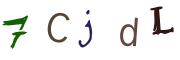 圖片的 CAPTCHA