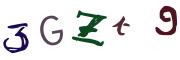 圖片的 CAPTCHA