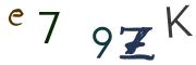 圖片的 CAPTCHA