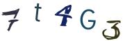圖片的 CAPTCHA