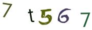 圖片的 CAPTCHA